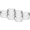 Lage pot 200ml - met zwarte deksel fi 82/6, 6 stuks - 4 ['lage pot', ' glazen pot', ' pot 200 ml', ' twist-off deksel', ' pot voor jam', ' opslagcontainer', ' zelfgemaakte conserven', ' pot voor haring', ' pot voor salade', ' pot voor dessert']