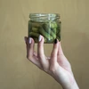 Lage pot 330ml - met gekleurde deksel fi 82/6, 6 stuks - 9 ['lage pot', ' glazen pot', ' pot 330ml', ' twist-off deksel', ' pot voor jam', ' opslagcontainer', ' zelfgemaakte conserven', ' pot voor haring', ' pot voor salade', ' pot voor dessert']