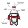 Lichte, onbreekbare wijnballon met draagriemen, 20 L - 4 ['wijnballonnen', ' bierballonnen', ' wijncontainers', ' biercontainers', ' PET-containers', ' breedmondballonnen', ' wijnsets', ' onbreekbare containers', ' fermentatiecontainers', ' fermentatieballonnen', ' ballonnen met schroefdop', ' ballonnen met accessoires', ' wijnnieuwigheden', ' huiswijnen', ' huisbieren', ' draagriemen', ' ballonnen', ' van kunststof', ' onbreekbaar', ' fermentor', ' demijohn', ' mandfles', ' gallon', ' wijn', ' bier', ' met draagriemen', ' set']