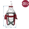 Lichte, onbreekbare wijnballon met draagriemen, 20 L - 6 ['wijnballonnen', ' bierballonnen', ' wijncontainers', ' biercontainers', ' PET-containers', ' breedmondballonnen', ' wijnsets', ' onbreekbare containers', ' fermentatiecontainers', ' fermentatieballonnen', ' ballonnen met schroefdop', ' ballonnen met accessoires', ' wijnnieuwigheden', ' huiswijnen', ' huisbieren', ' draagriemen', ' ballonnen', ' van kunststof', ' onbreekbaar', ' fermentor', ' demijohn', ' mandfles', ' gallon', ' wijn', ' bier', ' met draagriemen', ' set']