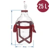 Lichte, onbreekbare wijnballon met draagriemen, 25 L - 6 ['wijnballonnen', ' bierballonnen', ' wijncontainers', ' biercontainers', ' PET-containers', ' breedmondballonnen', ' wijnsets', ' onbreekbare containers', ' fermentatiecontainers', ' fermentatieballonnen', ' ballonnen met schroefdop', ' ballonnen met accessoires', ' wijnnieuwigheden', ' huiswijnen', ' huisbieren', ' draagriemen', ' ballonnen', ' van kunststof', ' onbreekbaar', ' fermentor', ' demijohn', ' mandfles', ' gallon', ' wijn', ' bier', ' met draagriemen', ' set']