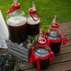 Lichte, onbreekbare wijnballon met handvat, 10 L - 13 ['wijnballon', ' wijnballon', ' onbreekbare ballon', ' plastic ballon', ' ballon 10 l', ' biercontainer', ' bierballon', ' fermentor', ' voor fermentatie', ' PET-ballon', ' ballon met brede opening', ' handvat voor ballon']