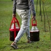 Lichte, onbreekbare wijnballon met handvat, 10 L - 11 ['wijnballon', ' wijnballon', ' onbreekbare ballon', ' plastic ballon', ' ballon 10 l', ' biercontainer', ' bierballon', ' fermentor', ' voor fermentatie', ' PET-ballon', ' ballon met brede opening', ' handvat voor ballon']