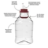 Lichte, onbreekbare wijnballon met handvat, 20 L - 4 ['fermentatiecontainer', ' fermentatievat', ' waarin fermenteren', ' wijnballon', ' bierballon', ' voor fermentatie', ' breedmondballon', ' petballon', ' plastic ballon', ' onbreekbare ballon', ' wijnballon', ' wijnnieuwigheid']