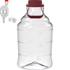 Lichte, onbreekbare wijnballon met handvat, 20 L - 2 ['fermentatiecontainer', ' fermentatievat', ' waarin fermenteren', ' wijnballon', ' bierballon', ' voor fermentatie', ' breedmondballon', ' petballon', ' plastic ballon', ' onbreekbare ballon', ' wijnballon', ' wijnnieuwigheid']