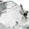 Limonadepot met kraantje - glas, 4 L - 4 ['limonadepot', ' drankpot', ' pot met kraantje', ' pot 4 liter met kraantje', ' glazen fles met kraantje', ' glazen fles voor dranken', ' drankpot', ' drankpot voor feest', ' pot met kraantje voor de tuin', ' limonade in de buitenlucht', ' zomerse verfrissing']
