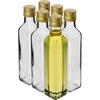 Maraska fles 250 ml met dop, 6 stuks - 2 ['Maraska fles', ' maraska fles', ' glazen fles', ' fles 250ml', ' flessenset', ' glazen flessen', ' flessen voor azijn', ' flessen voor olie', ' flessen met dop']