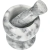 Marmeren keuken vijzel, grijs, ø 10,5 cm - 2 ['vijzel', ' vijzel met stamper', ' marmeren vijzel', ' stenen vijzel', ' vijzel van steen', ' keuken vijzel', ' vijzel voor kruiden', ' vijzel van marmer', ' decoratieve vijzel', ' keuken vijzel', ' vijzel voor kruiden', ' vijzel voor specerijen', ' elegante vijzel', ' mooie vijzel', ' grijze vijzel']