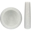 Marmeren keuken vijzel, wit, ø 10 cm - 5 ['vijzel', ' vijzel met stamper', ' marmeren vijzel', ' stenen vijzel', ' vijzel van steen', ' keuken vijzel', ' vijzel voor kruiden', ' vijzel van marmer', ' decoratieve vijzel', ' keuken vijzel', ' vijzel voor kruiden', ' vijzel voor specerijen', ' elegante vijzel', ' mooie vijzel', ' witte vijzel']