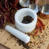 Marmeren keuken vijzel, wit, ø 10 cm - 11 ['vijzel', ' vijzel met stamper', ' marmeren vijzel', ' stenen vijzel', ' vijzel van steen', ' keuken vijzel', ' vijzel voor kruiden', ' vijzel van marmer', ' decoratieve vijzel', ' keuken vijzel', ' vijzel voor kruiden', ' vijzel voor specerijen', ' elegante vijzel', ' mooie vijzel', ' witte vijzel']