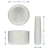 Marmeren keuken vijzel, wit, ø 10 cm - 10 ['vijzel', ' vijzel met stamper', ' marmeren vijzel', ' stenen vijzel', ' vijzel van steen', ' keuken vijzel', ' vijzel voor kruiden', ' vijzel van marmer', ' decoratieve vijzel', ' keuken vijzel', ' vijzel voor kruiden', ' vijzel voor specerijen', ' elegante vijzel', ' mooie vijzel', ' witte vijzel']