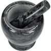 Marmeren keuken vijzel, zwart, ø 10,5 cm - 2 ['vijzel', ' vijzel met stamper', ' marmeren vijzel', ' stenen vijzel', ' vijzel van steen', ' keuken vijzel', ' vijzel voor kruiden', ' vijzel van marmer', ' decoratieve vijzel', ' keuken vijzel', ' vijzel voor kruiden', ' vijzel voor specerijen', ' elegante vijzel', ' mooie vijzel']