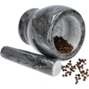 Marmeren keuken vijzel, zwart, ø 10,5 cm - 9 ['vijzel', ' vijzel met stamper', ' marmeren vijzel', ' stenen vijzel', ' vijzel van steen', ' keuken vijzel', ' vijzel voor kruiden', ' vijzel van marmer', ' decoratieve vijzel', ' keuken vijzel', ' vijzel voor kruiden', ' vijzel voor specerijen', ' elegante vijzel', ' mooie vijzel']