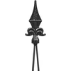 Metalen pergola - Piramide, 135 cm - 2 ['plantensteun', ' voor klimplanten', ' voor rozen', ' voor bonen', ' voor plantenteelt', ' voor rododendrons']