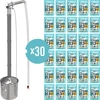 Modulaire distilleerder Convex 30 L elektrisch - Aabratek - 2 ['abratek', ' elektrische distilleerder', ' distilleerder met kijkglas', ' modulaire distilleerder', ' gerectificeerde spiritus', ' gedestilleerd water 95%', ' distillatie', ' koperen vulling', ' koperen prismatische veren', ' browin distilleerder']