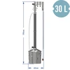 Modulaire elektrische Convex distilleerder 30 L - Perun - 19 ['Browin distilleerder', ' modulaire distilleerders', ' distilleerder met afscheiders', ' modulaire distilleerder', ' afscheiders voor distilleerder', ' zuivere distillaat', ' distilleerset', ' bolle deksel', ' convex deksel', ' distilleercontainer met deksel', ' distillatieset', ' uitbreidbare distillatieset', ' distillatie op verschillende warmtebronnen', ' distilleerder 30 L', ' koude vingers']