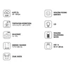 Multifunctionele luchtkwaliteitsensor - 7 ['luchtkwaliteitsensor', ' luchtsensor', ' luchtsensoren', ' luchtsensor', ' thermometer', ' vochtigheidsmeting', ' CO2-concentratie', ' kooldioxideconcentratie', ' CO2-sensor', ' wekker', ' klok met wekker', ' luchtcomfortniveau']