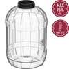 Multifunctionele pot 18L met deksel - 4 ['potten voor conserven', ' pot', ' pot voor augurken', ' voor likeuren', ' pot 18 l', ' pot met certificaat', ' onbreekbare pot', ' universele pot', ' multifunctionele pot', ' pot voor conserven', ' plastic pot', ' pot van kunststof']