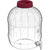 Multifunctionele pot met kraantje 10L - 2 ['PET-pot', ' kunststof pot', ' plastic pot', ' multifunctionele pot', ' onbreekbare pot', ' pot met kraan', ' pot met kraantje', ' pot voor limonade', ' pot met deksel en kurk']