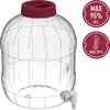 Multifunctionele pot met kraantje 10L - 4 ['PET-pot', ' kunststof pot', ' plastic pot', ' multifunctionele pot', ' onbreekbare pot', ' pot met kraan', ' pot met kraantje', ' pot voor limonade', ' pot met deksel en kurk']
