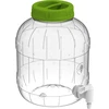 Multifunctionele pot met kraantje 5L - 2 ['pet pot', ' kunststof pot', ' plastic pot', ' multifunctionele pot', ' onbreekbare pot', ' pot met kraan', ' pot met kraantje', ' pot voor limonade', ' pot met schroefdeksel en kurk', ' pot 5L', ' citroenlimonade', ' limonade', ' punch', ' aftappen']