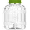 Multifunctionele pot met kraantje 5L - 3 ['pet pot', ' kunststof pot', ' plastic pot', ' multifunctionele pot', ' onbreekbare pot', ' pot met kraan', ' pot met kraantje', ' pot voor limonade', ' pot met schroefdeksel en kurk', ' pot 5L', ' citroenlimonade', ' limonade', ' punch', ' aftappen']