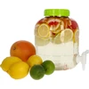 Multifunctionele pot met kraantje 5L - 7 ['pet pot', ' kunststof pot', ' plastic pot', ' multifunctionele pot', ' onbreekbare pot', ' pot met kraan', ' pot met kraantje', ' pot voor limonade', ' pot met schroefdeksel en kurk', ' pot 5L', ' citroenlimonade', ' limonade', ' punch', ' aftappen']