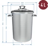 Multifunctionele pot met mand - 5 ['hoge pot voor hamkoker', ' gerechten uit de hamkoker', ' hamkoker', ' pot voor hamkoker', ' mand voor het koken van groenten', ' frietmand', ' multifunctionele pot voor het koken van vlees en vleeswaren']