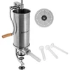 Nadziewarka pionowa 4 kg ['nadziewarka do wędlin', ' nadziewarka do kiełbas', ' nadziewarka do wędlin', ' nadziewarka pionowa', ' szpryca do kiełbasy', ' szpryca do mięsa', ' domowa nadziewarka', ' nadziewarka gastronomiczna', ' sprzęt masarski', ' nabijarka do kiełbas', ' nabijarka wędliniarska', ' nabijarka pionowa']