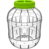 Nietłukący, wielofunkcyjny słoik, 5 L ['słoiki na przetwory', ' słoik', ' słoik na ogórki', ' na nalewki', ' słoik 5 l', ' słoik z atestem', ' słoik nietłukący', ' sloik uniwersalny', ' słoik wielofunkcyjny', ' słoik na przetwory', ' plastikowy słoik', ' słoik PET']