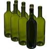 Olijfgroene wijnfles 0,75 L - verpakking van 8 stuks - 2 ['flessen', ' fles', ' glazen fles', ' wijnflessen', ' wijnfles', ' lege wijnfles', ' glazen wijnfles', ' wijnfleskurk', ' lege flessen', ' groene flessen', ' groene fles']