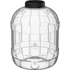 Onbreekbare, multifunctionele pot met zwarte deksel, 15L - 9 