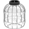 Onbreekbare, multifunctionele pot met zwarte deksel, 8L  - 1 ['Potten voor conserven', ' pot', ' pot voor augurken', ' voor likeuren', ' pot 8l', ' pot met certificaat', ' onbreekbare pot', ' universele pot', ' multifunctionele pot', ' pot voor conserven', ' plastic pot', ' pot van kunststof']