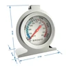 Oventhermometer (50°C tot +300°C) Ø6,1cm - 3 ['keukenthermometer', ' oven thermometer', ' baktthermometer', ' bakthermometer', ' staande thermometer', ' hangende thermometer', ' oven thermometer']