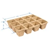 Papieren potten 4,5 x 5 x 4,5, set van 5 stuks. - 4 ['papieren potten', ' papieren pot', ' pot voor zaailingen', ' pot voor kruiden', ' pot voor kruiden', ' hoes van papierpulp', ' papieren hoes', ' potten voor stekken', ' papieren potten voor zaailingen', ' pot voor zaden', ' pot voor zaden.']