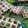 Papieren potten 4 x 4 x 4,5, set van 5 stuks - 5 ['papieren potten', ' papieren pot', ' pot voor zaailingen', ' pot voor kruiden', ' pot voor kruiden', ' hoes van papierpulp', ' papieren hoes', ' potten voor stekken', ' papieren potten voor zaailingen', ' pot voor zaden', ' pot voor zaden']