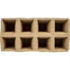 Papieren potten 6 x 6 x 6, set van 5 stuks. - 2 ['papieren potten', ' papieren pot', ' pot voor zaailingen', ' pot voor kruiden', ' pot voor kruiden', ' hoes van papierpulp', ' papieren hoes', ' potten voor stekken', ' papieren potten voor zaailingen', ' pot voor zaden', ' pot voor zaden.']