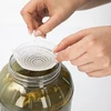 Pers - zeefje voor conserven, fermentatie en azijn - voor potten fi 100 mm - 12 stuks - 6 ['pers voor conserven', ' voor ingelegde komkommers', ' gefermenteerde bieten', ' ingelegde komkommers', ' drukkend zeefje', ' huisgemaakte azijn', ' voor fermentatie', ' appelazijn', ' zeefje voor conserven']