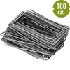 Pinnen voor landbouwdoek, stalen U-type - 100 stuks - 4 ['voor het bevestigen van landbouwdoek', ' pinnen voor landbouwdoek', ' ankers voor landbouwdoek', ' U-pinnen', ' voor molengaas', ' pin voor landbouwdoek']
