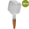 Plantengieter - wit bord met keramische voet, 200 ml - 2 ['plantengieter', ' gieter', ' gieter in de vorm van een bord', ' originele gieter', ' plantenbescherming', ' plantenverzorging', ' bloementuit', ' waterbord', ' gietballen', ' gietbal', ' designgieter', ' hoe zorg je voor planten', ' mooie huisaccessoires', ' designgieters', ' unieke gietballen', ' universele gieter', ' keramische voet', ' keramische gieter', ' gieter met keramische voet']