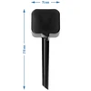 Plantengieter – zwart bord, 200 ml - 5 ['plantengieter', ' gieter', ' gieter in de vorm van een bord', ' originele gieter', ' plantenbescherming', ' plantenverzorging', ' bloemen gieter', ' waterbord', ' waterballen', ' waterbal', ' design gieter', ' hoe zorg je voor planten', ' mooie huisaccessoires', ' design gieters', ' unieke waterballen', ' universele gieter']