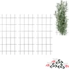 Plantensteun - rooster (150cm x 60cm) 3 stuks  - 1 