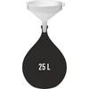Plastic trechter fi 30cm - 2 ['trechter voor ballonnen', ' wijntrechter', ' mosttrechter', ' biertrechter', ' saptrechter', ' grote ronde trechter', ' plastic trechter', ' goede trechter', ' kunststof trechters', ' vloeistoffentrechter', ' trechter voor het vullen van ballonnen']