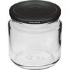 Pot 212ml fi66/4 met zwart deksel 6 stuks - 2 ['set van potten', ' potten voor jam', ' potten met deksels', ' potten fi 66', ' potten met deksels 4 klemmen', ' potten met zwarte deksels', ' voor conserven', ' voor wecken', ' kruidencontainer', ' pot voor puree', ' pot voor honing', ' voor gemarineerde paddenstoelen']
