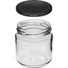 Pot 212ml fi66/4 met zwart deksel 6 stuks - 3 ['set van potten', ' potten voor jam', ' potten met deksels', ' potten fi 66', ' potten met deksels 4 klemmen', ' potten met zwarte deksels', ' voor conserven', ' voor wecken', ' kruidencontainer', ' pot voor puree', ' pot voor honing', ' voor gemarineerde paddenstoelen']