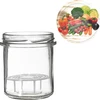 Pot 350 ml met deksel en pers - 6 stuks - 8 ['potten', ' kleine potten', ' potje', ' glazen pot', ' glazen potten', ' pot met deksel', ' potten voor conserven', ' pot voor wecken', ' potten voor wecken', ' potten voor kruiden', ' pot voor jam', ' pot voor confituur', ' pot voor honing', ' potje voor honing', ' pers', ' pers voor conserven', ' pers voor potten']