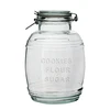 Pot 3L tonvormig "OLD" met clip - 2 ['grote pot', ' grote pot', ' grote pot', ' grote pot', ' grote glazen pot', ' pot voor conserven', ' pot voor cosmetica', ' pot voor cosmetica']