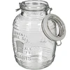 Pot 3L tonvormig "OLD" met clip - 4 ['grote pot', ' grote pot', ' grote pot', ' grote pot', ' grote glazen pot', ' pot voor conserven', ' pot voor cosmetica', ' pot voor cosmetica']