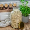 Pot 4 L met deksel ø 100 - 5 ['grote pot', ' inmaakpot', ' pot voor inmaken', ' pot voor likeuren']