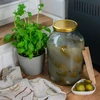 Pot 4 L met deksel ø 100 - 4 ['grote pot', ' inmaakpot', ' pot voor inmaken', ' pot voor likeuren']